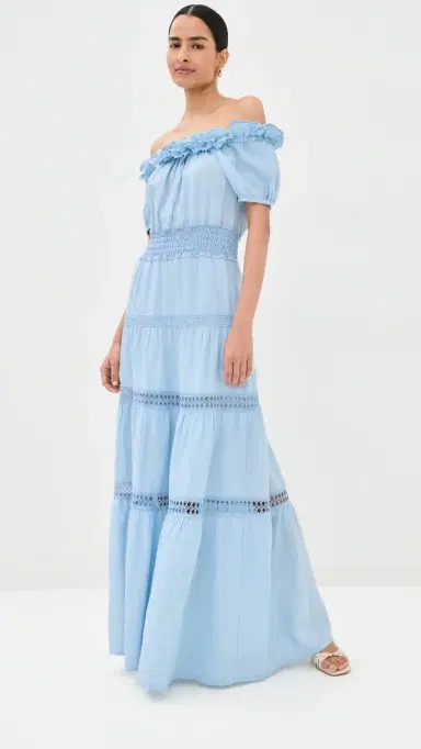 TEMPTATION POSITANO Angara Linen Dress Cloud M | Thumbnail 2 TEMPTATION POSITANO Angara Linen Dress Cloud M | Thumbnail 2