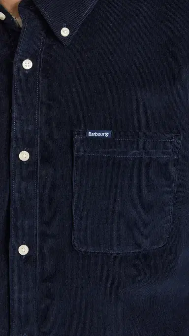 Barbour Ramsey Corduroy Shirt Navy | Thumbnail 6 Barbour Ramsey Corduroy Shirt Navy | Thumbnail 6