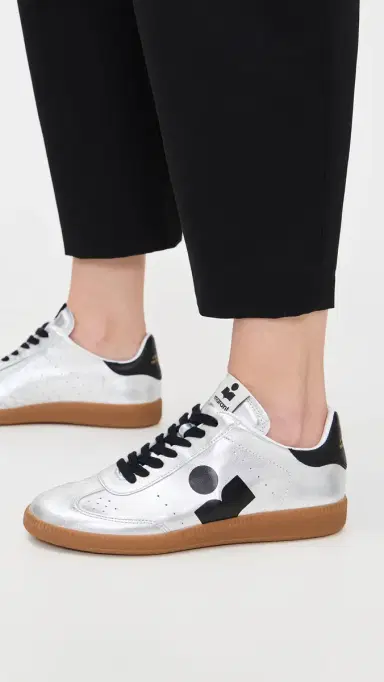 Isabel Marant Kaycee Sneakers Silver/Black | Thumbnail 3 Isabel Marant Kaycee Sneakers Silver/Black | Thumbnail 3