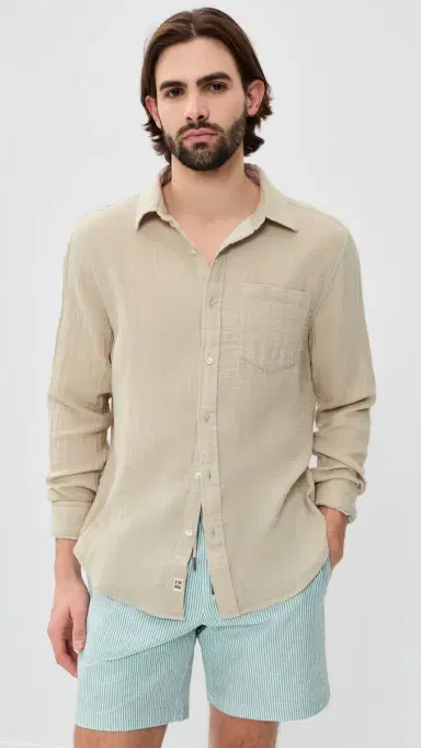 Fair Harbor Oceanfront Shirt hell | Thumbnail 2 Fair Harbor Oceanfront Shirt hell | Thumbnail 2
