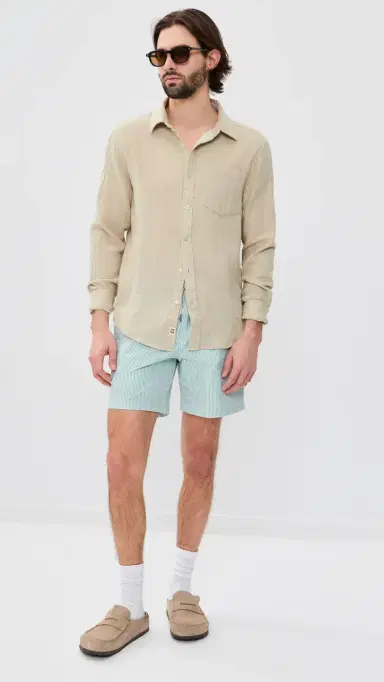 Fair Harbor Oceanfront Shirt hell | Thumbnail 5 Fair Harbor Oceanfront Shirt hell | Thumbnail 5