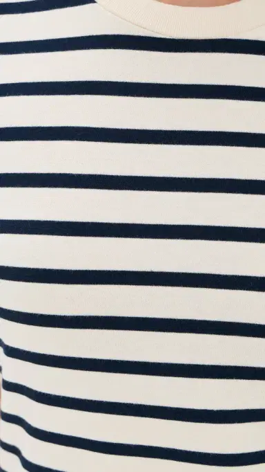 ANINE BING Wynne Dress Navy Stripe | Thumbnail 6 ANINE BING Wynne Dress Navy Stripe | Thumbnail 6