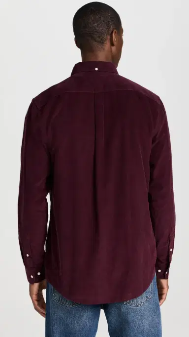 Barbour Ramsey Corduroy Shirt Winter Red | Thumbnail 3 Barbour Ramsey Corduroy Shirt Winter Red | Thumbnail 3