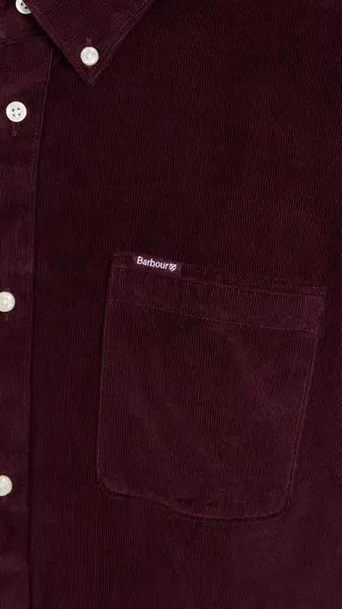 Barbour Ramsey Corduroy Shirt Winter Red | Thumbnail 6 Barbour Ramsey Corduroy Shirt Winter Red | Thumbnail 6