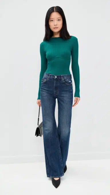 LE BOP Adele Knit Top Everglade | Thumbnail 5 LE BOP Adele Knit Top Everglade | Thumbnail 5