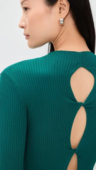 LE BOP Adele Knit Top Everglade | Thumbnail 6 LE BOP Adele Knit Top Everglade | Thumbnail 6