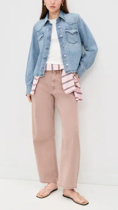 WARP + WEFT BNA Soft Curve Jeans Rosewood | Thumbnail 5 WARP + WEFT BNA Soft Curve Jeans Rosewood | Thumbnail 5