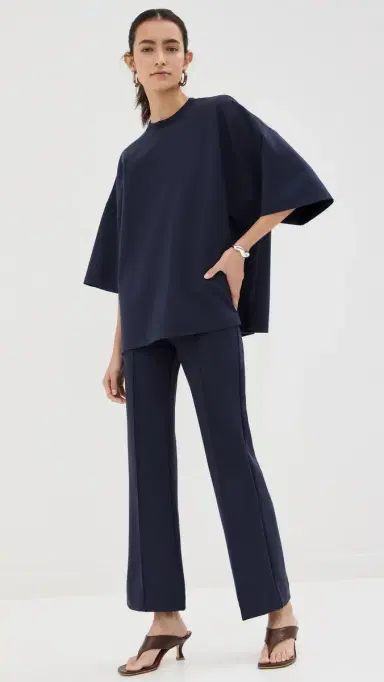 Staud Capsule Top Navy M/L | Thumbnail 5 Staud Capsule Top Navy M/L | Thumbnail 5