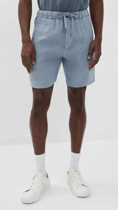 Citizens of Humanity Drawstring Deck Shorts 8 Stone Blue L | Thumbnail 2 Citizens of Humanity Drawstring Deck Shorts 8 Stone Blue L | Thumbnail 2