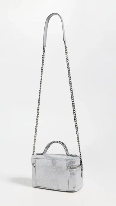 Stella McCartney Falabella Vanity Case Bag Silver One Size | Thumbnail 5 Stella McCartney Falabella Vanity Case Bag Silver One Size | Thumbnail 5