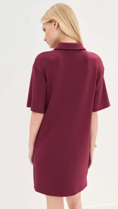 LE BOP olene Polo Mini Dress Merlot | Thumbnail 3 LE BOP olene Polo Mini Dress Merlot | Thumbnail 3