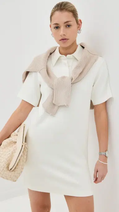 LE BOP Solene Polo Mini Dress | Thumbnail 2 LE BOP Solene Polo Mini Dress | Thumbnail 2