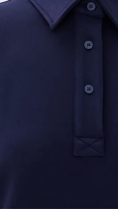 LE BOP Solene Polo Mini Dress Navy | Thumbnail 6 LE BOP Solene Polo Mini Dress Navy | Thumbnail 6