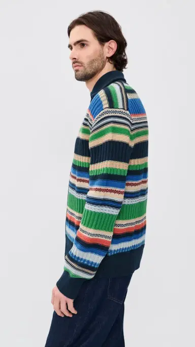 PS Paul Smith Mens Cardigan Zip Thru ulti Coloured | Thumbnail 4 PS Paul Smith Mens Cardigan Zip Thru ulti Coloured | Thumbnail 4