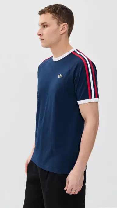 Adidas 3s Nations Tee Night Indigo/Better Scarlet/Wh | Thumbnail 4 Adidas 3s Nations Tee Night Indigo/Better Scarlet/Wh | Thumbnail 4