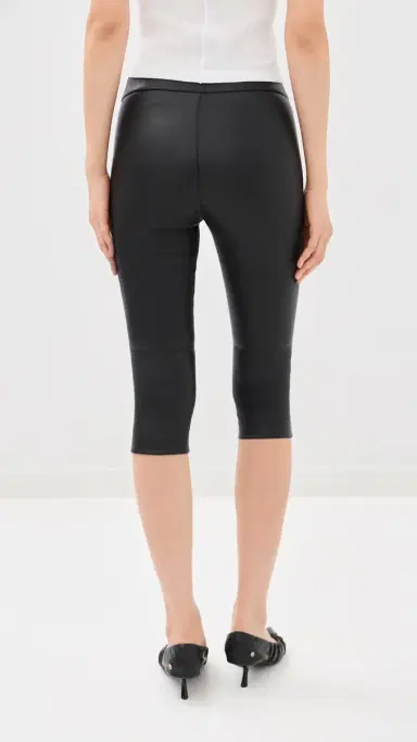 SPRWMN Leather Capris Black | Thumbnail 4 SPRWMN Leather Capris Black | Thumbnail 4