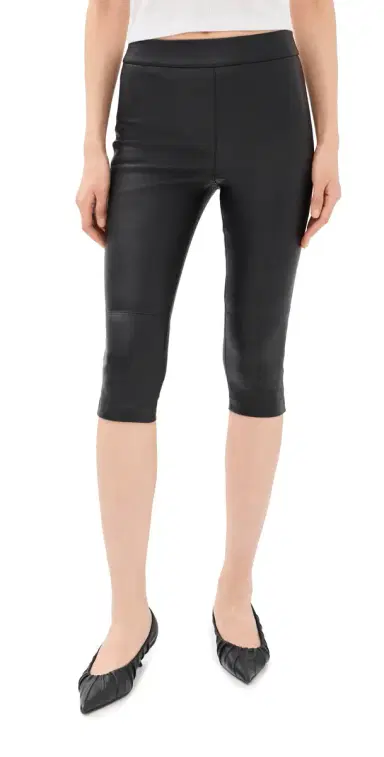 SPRWMN Leather Capris Black | Thumbnail 1 SPRWMN Leather Capris Black | Thumbnail 1
