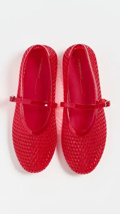 INTENTIONALLY BLANK Classy Jelly Flats Cherry 36 | Thumbnail 5 INTENTIONALLY BLANK Classy Jelly Flats Cherry 36 | Thumbnail 5