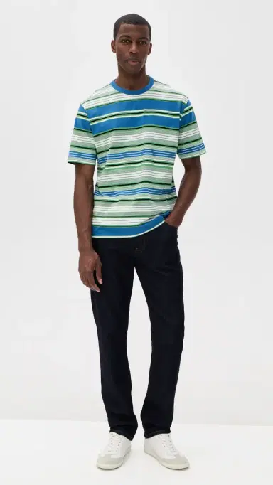 PS Paul Smith Casual Fit hort leeve T-hirt Cobalt Blue | Thumbnail 5 PS Paul Smith Casual Fit hort leeve T-hirt Cobalt Blue | Thumbnail 5