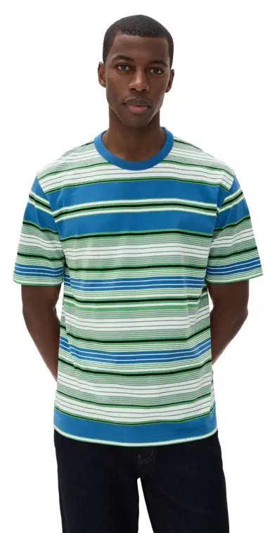 PS Paul Smith Casual Fit hort leeve T-hirt Cobalt Blue | Thumbnail 1 PS Paul Smith Casual Fit hort leeve T-hirt Cobalt Blue | Thumbnail 1