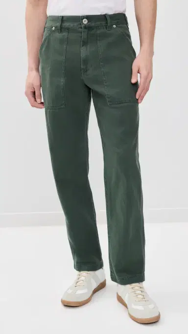 Alex Mill Painter Pants In Denim Faded Cypress | Thumbnail 2 Alex Mill Painter Pants In Denim Faded Cypress | Thumbnail 2