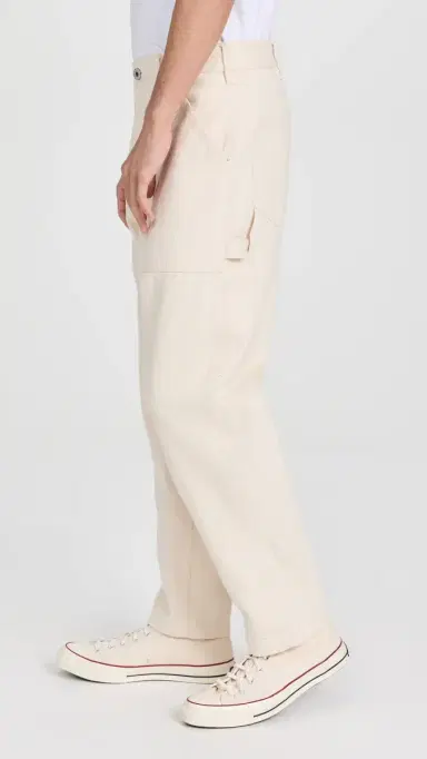 Alex Mill Painter Pants In Recycled Denim Natural 31 | Thumbnail 4 Alex Mill Painter Pants In Recycled Denim Natural 31 | Thumbnail 4