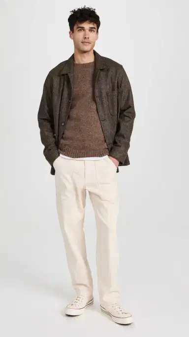 Alex Mill Painter Pants In Recycled Denim Natural 31 | Thumbnail 5 Alex Mill Painter Pants In Recycled Denim Natural 31 | Thumbnail 5