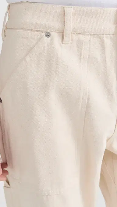Alex Mill Painter Pants In Recycled Denim Natural 31 | Thumbnail 6 Alex Mill Painter Pants In Recycled Denim Natural 31 | Thumbnail 6