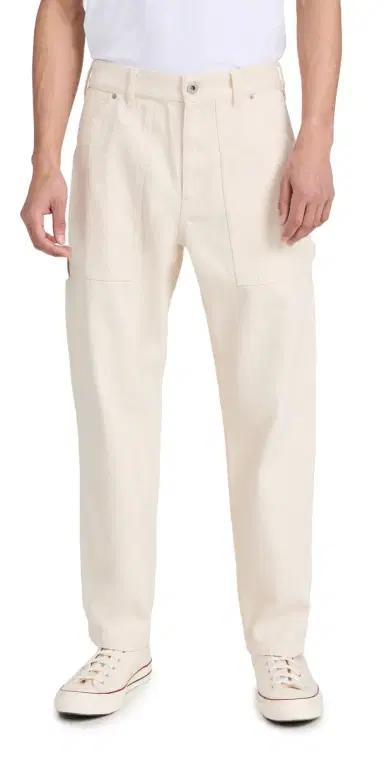 Alex Mill Painter Pants In Recycled Denim Natural 31 | Thumbnail 1 Alex Mill Painter Pants In Recycled Denim Natural 31 | Thumbnail 1