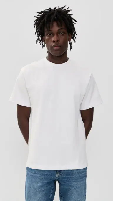 Power Goods Super Weight Tee White | Thumbnail 2 Power Goods Super Weight Tee White | Thumbnail 2