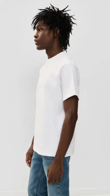 Power Goods Super Weight Tee White | Thumbnail 4 Power Goods Super Weight Tee White | Thumbnail 4