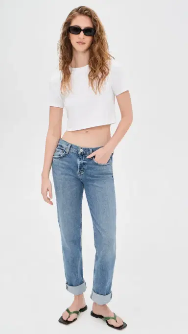 Favorite Daughter The Laura Crop Top White | Thumbnail 5 Favorite Daughter The Laura Crop Top White | Thumbnail 5