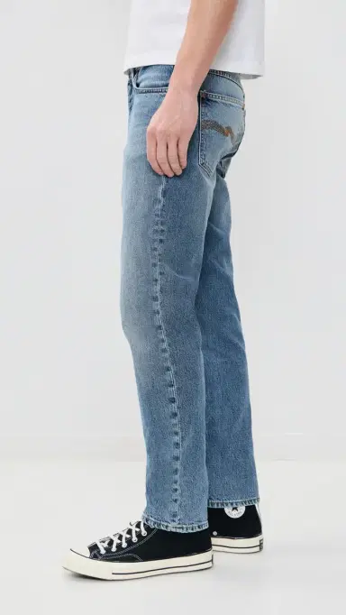 Nudie Jeans Solid Ollie Slim Jeans Worn Vintage | Thumbnail 4 Nudie Jeans Solid Ollie Slim Jeans Worn Vintage | Thumbnail 4