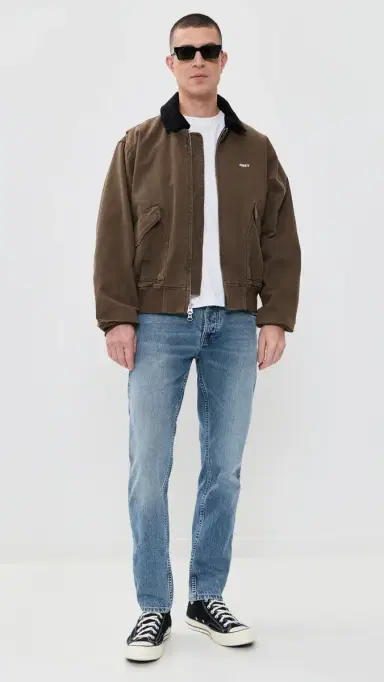 Nudie Jeans Solid Ollie Slim Jeans Worn Vintage | Thumbnail 5 Nudie Jeans Solid Ollie Slim Jeans Worn Vintage | Thumbnail 5