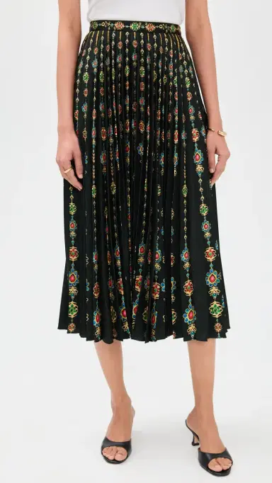 SALONI Kim Skirt Pendant Stripe Plmt | Thumbnail 2 SALONI Kim Skirt Pendant Stripe Plmt | Thumbnail 2