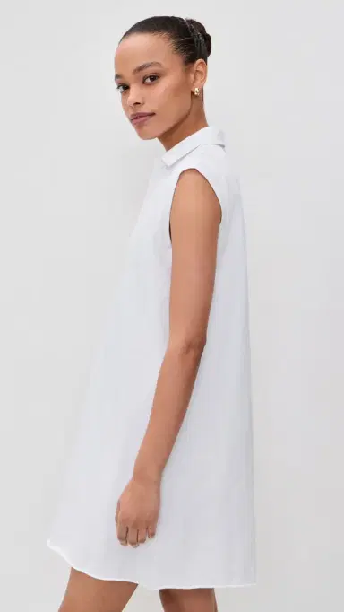 Frank & Eileen Mini Lily Polo Dress White | Thumbnail 4 Frank & Eileen Mini Lily Polo Dress White | Thumbnail 4