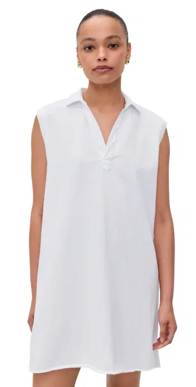 Frank & Eileen Mini Lily Polo Dress White | Thumbnail 1 Frank & Eileen Mini Lily Polo Dress White | Thumbnail 1