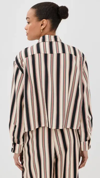 Little Lies Horizon Shirt Beige tripe | Thumbnail 3 Little Lies Horizon Shirt Beige tripe | Thumbnail 3
