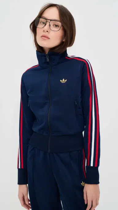 adidas Firebird Classic Track Jacket Night Indigo/Better carlet | Thumbnail 2 adidas Firebird Classic Track Jacket Night Indigo/Better carlet | Thumbnail 2