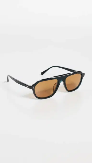Oliver Peoples Eyewear Estin Sunglasses Midnight Teal/Cognac One Size | Thumbnail 4 Oliver Peoples Eyewear Estin Sunglasses Midnight Teal/Cognac One Size | Thumbnail 4