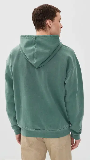 Obey Lowercase Pigment Hoodie Pigment Pine Needle | Thumbnail 3 Obey Lowercase Pigment Hoodie Pigment Pine Needle | Thumbnail 3