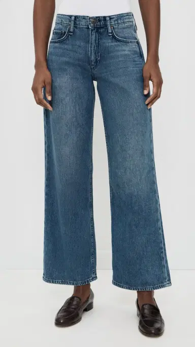 rag & bone Featherweight Cam Ankle Straight Jeans River | Thumbnail 2 rag & bone Featherweight Cam Ankle Straight Jeans River | Thumbnail 2