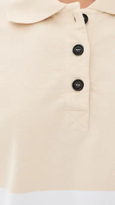 Kallmeyer Blake Rugby Polo Vanilla/White | Thumbnail 6 Kallmeyer Blake Rugby Polo Vanilla/White | Thumbnail 6