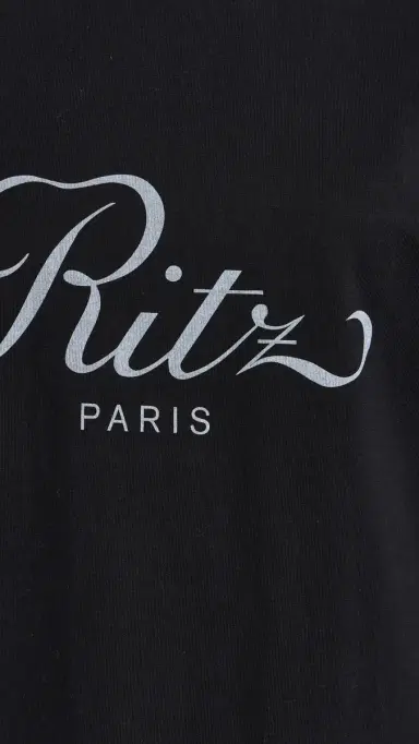 Frame x Ritz Paris T Shirt Black | Thumbnail 6 Frame x Ritz Paris T Shirt Black | Thumbnail 6