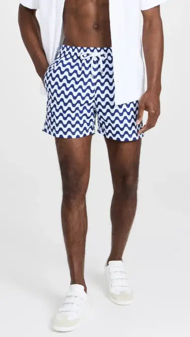 Frescobol Carioca port Shorts Copacabana 4 Navy | Thumbnail 2 Frescobol Carioca port Shorts Copacabana 4 Navy | Thumbnail 2