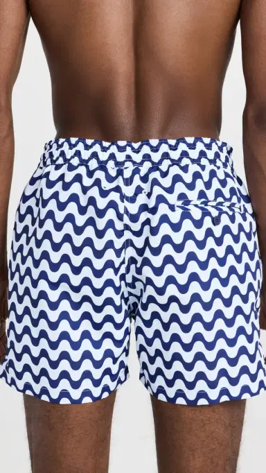 Frescobol Carioca port Shorts Copacabana 4 Navy | Thumbnail 3 Frescobol Carioca port Shorts Copacabana 4 Navy | Thumbnail 3