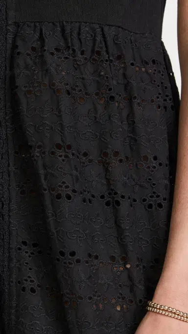 Playa Lucila Eyelet Maxi Dress Black | Thumbnail 6 Playa Lucila Eyelet Maxi Dress Black | Thumbnail 6