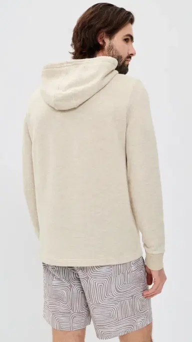 Fair Harbor Tailwind Hoodie Natural | Thumbnail 3 Fair Harbor Tailwind Hoodie Natural | Thumbnail 3