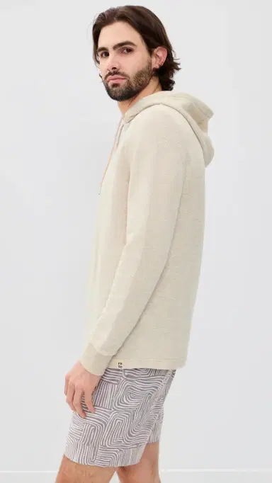 Fair Harbor Tailwind Hoodie Natural | Thumbnail 4 Fair Harbor Tailwind Hoodie Natural | Thumbnail 4