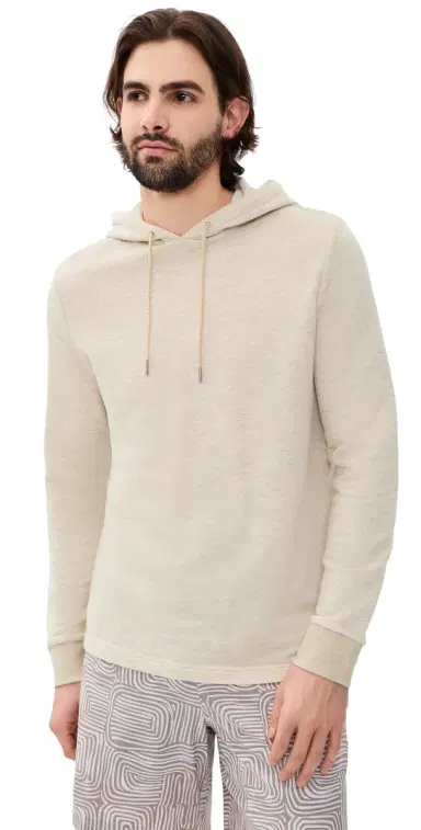 Fair Harbor Tailwind Hoodie Natural | Thumbnail 1 Fair Harbor Tailwind Hoodie Natural | Thumbnail 1